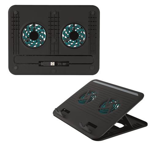 [D67702] SUPPORTO NOTEBOOK CYCLONE COOLING STAND TRUST