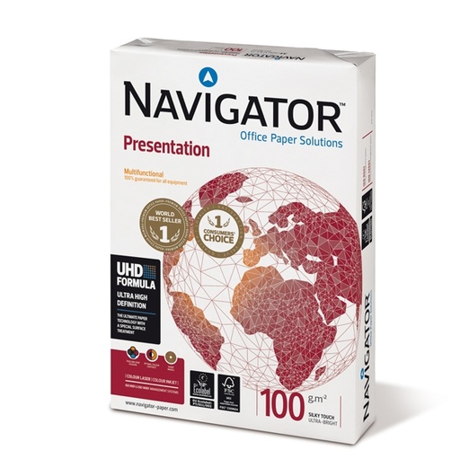 [D67788] CARTA NAVIGATOR presentation A4 100GR 500FG 210X297MM