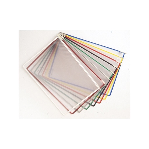[D67812] SET 10 TASCHE A4 ASSORTITE X LEGGIO TARIFOLD