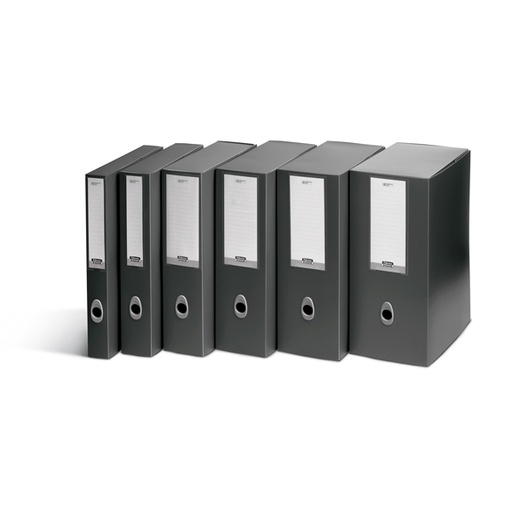 [D68037] SCATOLA PROGETTO PLUS VIP DORSO 8CM GRIGIO ANTRACITE