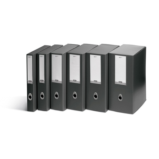 [D68038] SCATOLA PROGETTO PLUS VIP DORSO 10CM GRIGIO ANTRACITE