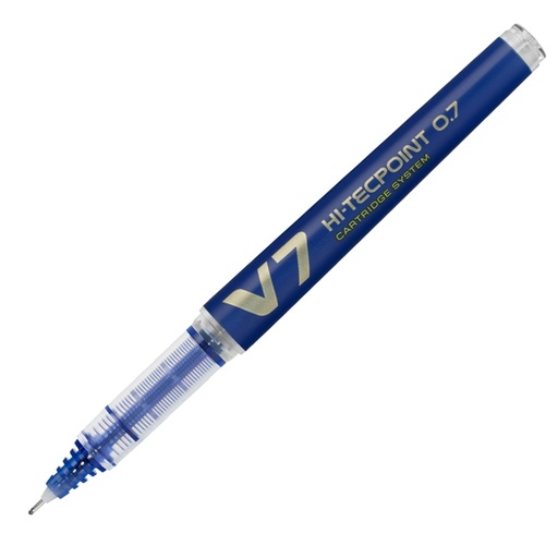 [D68097] ROLLER HI-TECPOINT V7 RICARICABILE BLU BEGREEN PILOT
