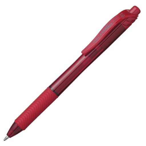 [D68111] ROLLER A SCATTO ENERGEL Xclik BL110 ROSSO 1.0MM PENTEL