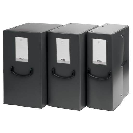 [D68138] SCATOLA ARCHIVIO PICK UP GRIGIO ANTRACITE 35X25 D.20CM FELLOWES