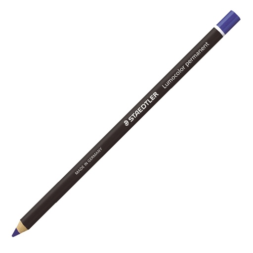 [D68225] MATITA LUMOCOLOR(R) PERMANENTE GLASOCHROM BLU STAEDTLER