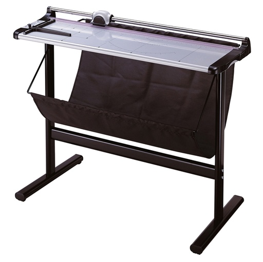 [D68558] TAGLIERINA A LAMA ROTANTE A1 960mm c/stand 3021 TiTanium