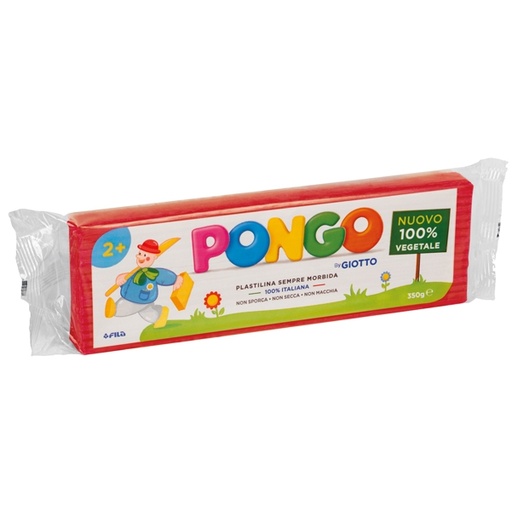 [D93954] Pasta Pongo panetto 350gr rosso Giotto