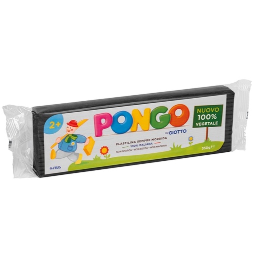 [D93957] Pasta Pongo panetto 350gr nero Giotto