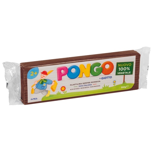 [D93958] Pasta Pongo panetto 350gr marrone Giotto