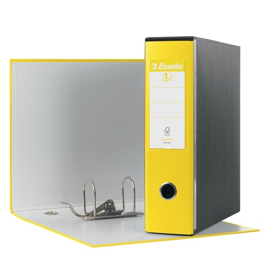 [D68911] Registratore EUROFILE G53 giallo vivida dorso 8cm f.to commerciale ESSELTE