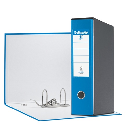 [D68916] Registratore EUROFILE G55 blu vivida dorso 8cm f.to protocollo ESSELTE