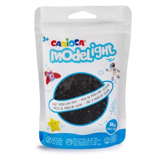 [D93966] Busta 50 gr Model Light nero Carioca