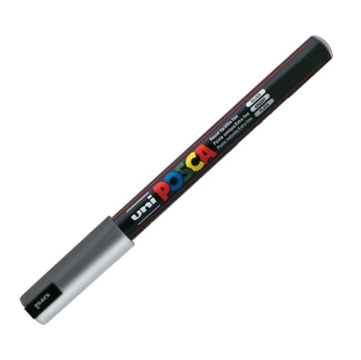 [D69907] Marcatore UNI POSCA Pen PC1M p.extra fine 0,7mm argento UNI MITSUBISHI