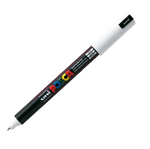 [D69910] Marcatore UNI POSCA Pen PC1M p.extra fine 0,7mm bianco UNI MITSUBISHI
