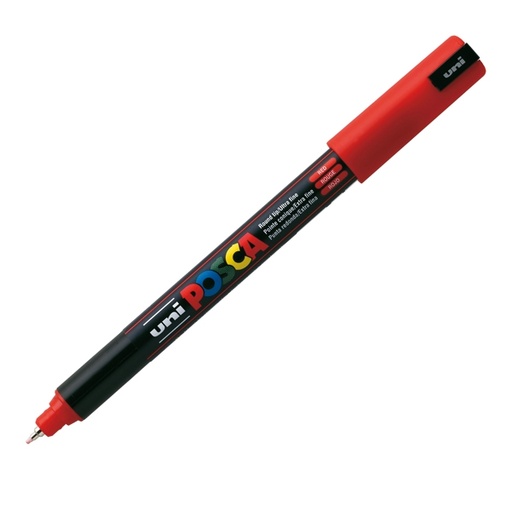 [D69914] Marcatore UNI POSCA Pen PC1M p.extra fine 0,7mm rosso UNI MITSUBISHI