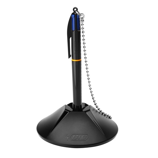 [D70741] BIC(R)4 COLORS PEN DESK 1,0 4 REFILLS BLU