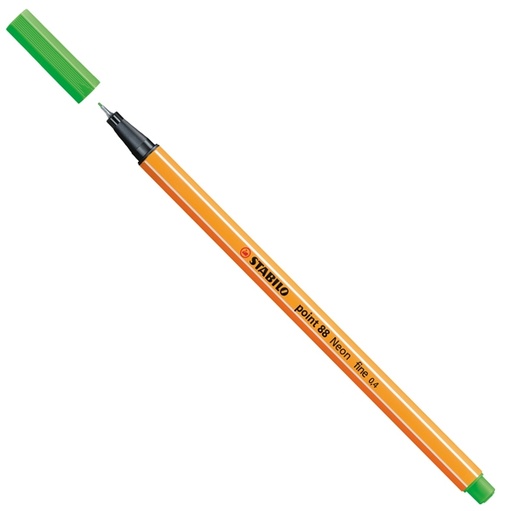 [D70758] PENNARELLO STABILO POINT 88/033 VERDE NEON