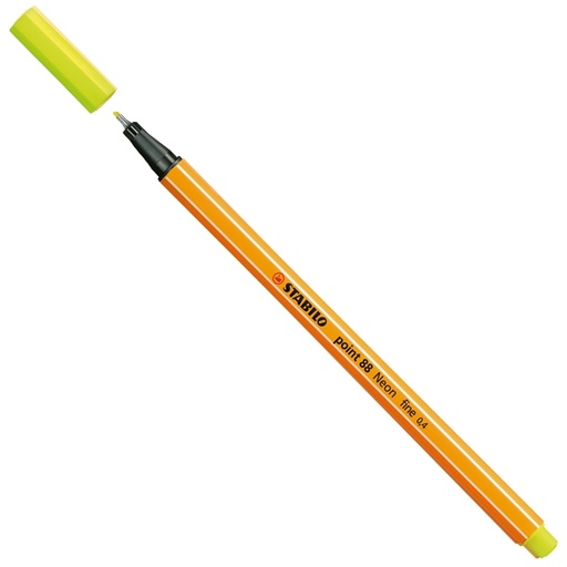 [D70759] PENNARELLO STABILO POINT 88/024 GIALLO NEON
