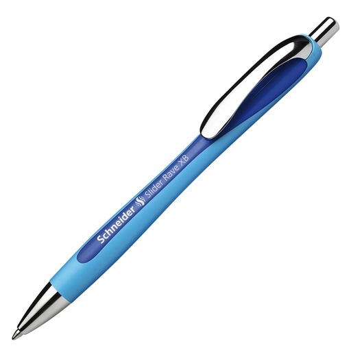 [D70811] Penna a sfera a scatto SLIDER RAVE XB blu SCHNEIDER