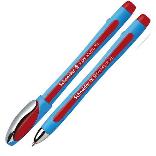 [D70816] Penna a sfera SLIDER MEMO XB rosso SCHNEIDER