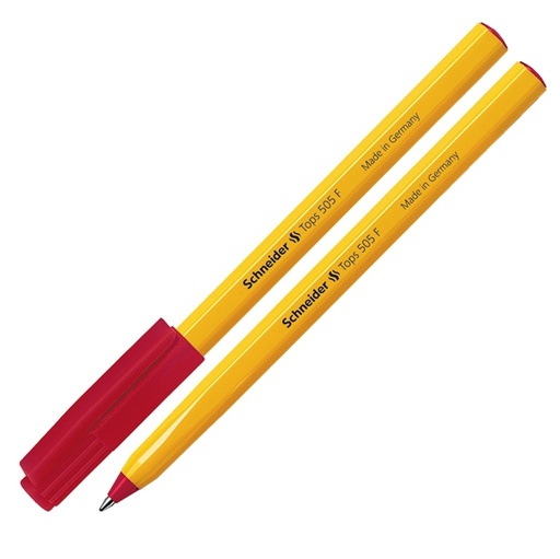 [D70826] Penna a sfera TOPS 505 0,5mm rosso SCHNEIDER