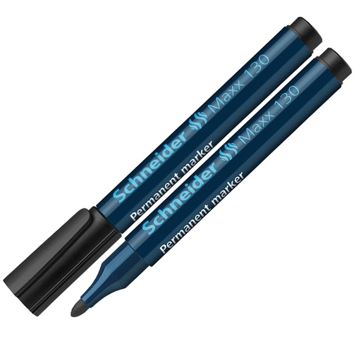[D70842] Marcatore MAXX 130 permanente punta conica nero SCHNEIDER