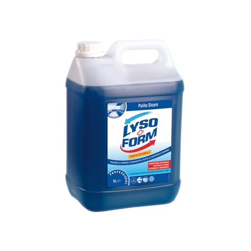 [D70892] Detergente pavimenti disinfettante LYSOFORM 5 Lt. CLASSICO