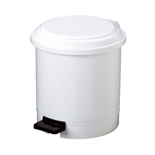 [D70999] PATTUMIERA A PEDALE RUF IN PPL BIANCO 3Lt