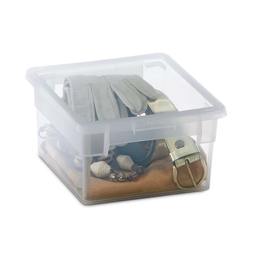 [D71053] CONTENITORE MULTIUSO 17,8x20,4x H10CM - 2,5LT LIGHT BOX S/2