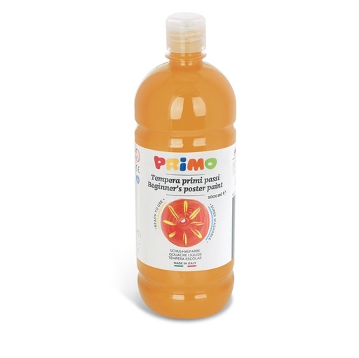 [D71073] Tempera pronta Primi Passi 1lt giallo ocra PRIMO