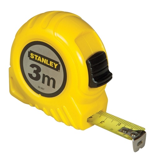 [D71149] FLESSOMETRO 3MT metallo/ABS STANLEY