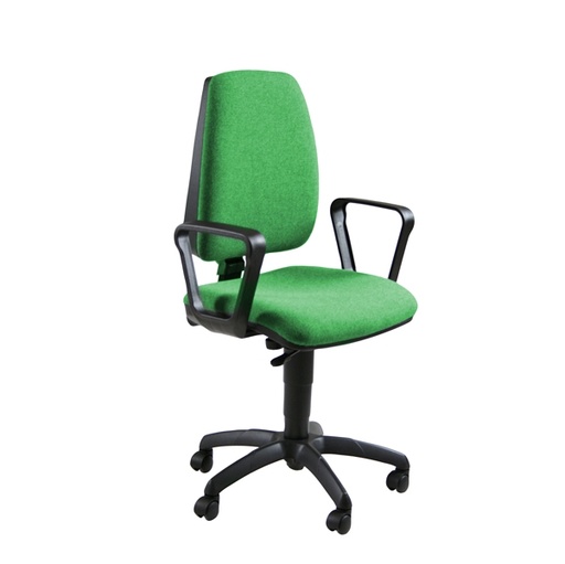 [D71205] SEDIA OPERATIVA Jupiter VERDE C/BRACC.