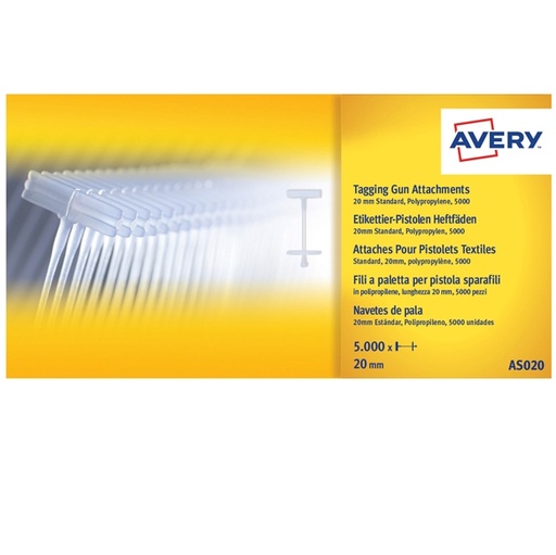[D71224] SCATOLA 5000 FILI Standard in PP 20mm per SPARAFILI Avery