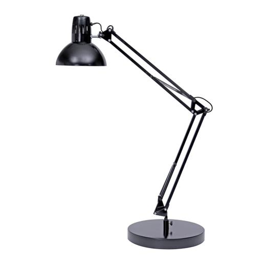 [D71269] LAMPADA DA TAVOLO ARCHITECT NERO ALBA