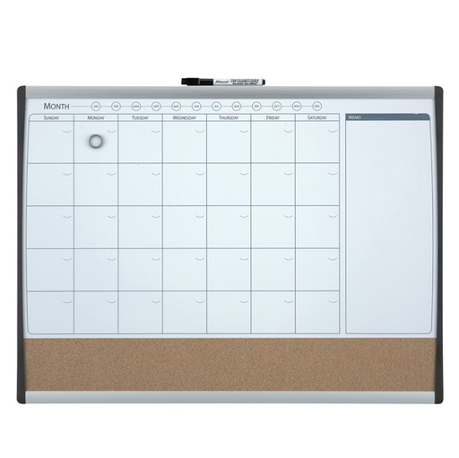 [D71533] ORGANIZER MAGNETICO MENSILE 58,5x43cm QUARTET