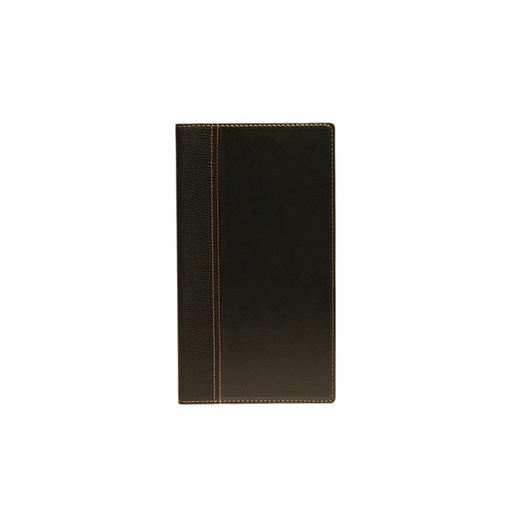 [D71605] PORTACONTO 13x23cm NERO TRENDY