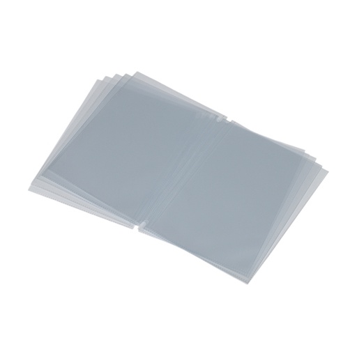 [D71616] SET 10 INSERTI DOPPI A5 LONG x Porta Menu' TRENDY