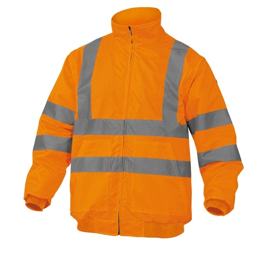 [D94016] GIUBBOTTO ALTA VISIBILITA' RENO arancio fluo Tg. S