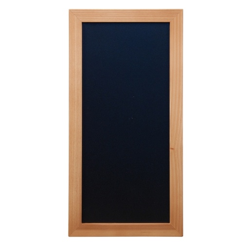 [D71646] LAVAGNA NERA TEAK 20x40cm WOODY Securit