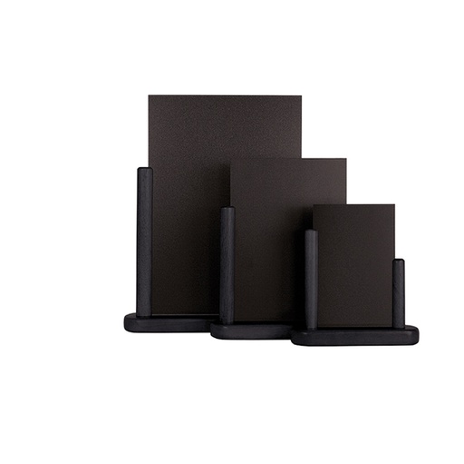 [D71652] LAVAGNA DA TAVOLO NERO A6-15,5x17x5cm ELEGANT Securit