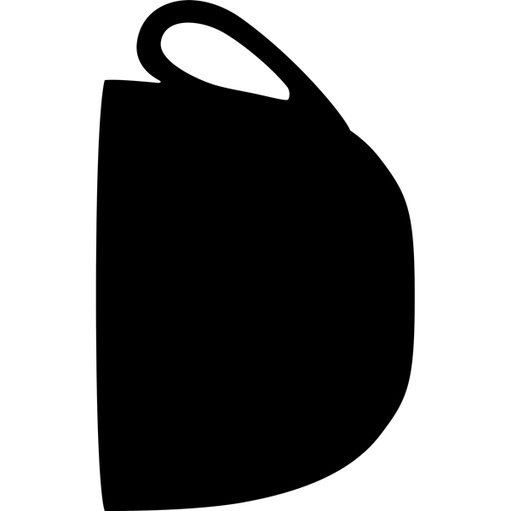 [D71666] LAVAGNA DA PARETE 'TAZZA' SILHOUETTE Securit