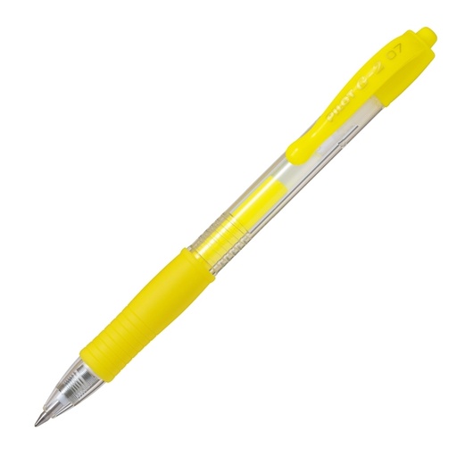 [D94027] Roller gel scatto G-2 0,7mm neon yellow Pilot