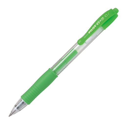 [D94028] Roller gel scatto G-2 0,7mm neon green Pilot