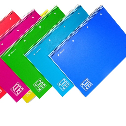 [D71895] QUADERNO SPIRALATO PPL 162x210 A5 80fg+1 80gr 1rigo ONE COLOR BLASETTI