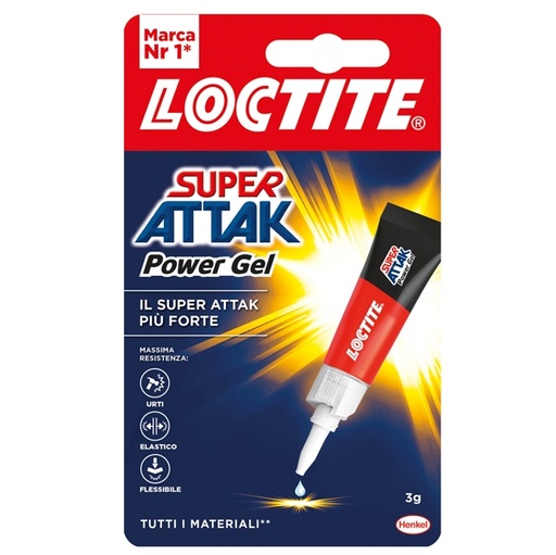 [D71941] COLLA SUPER ATTAK 3gr POWER GEL
