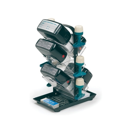 [D72053] PORTATIMBRI FISHBONE 6+6posti NERO Turikan