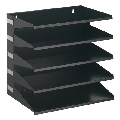 [D72089] PORTADOCUMENTI SORTER RACK 5 SCOMPARTI NERO DURABLE