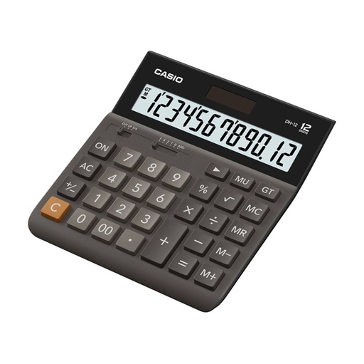 [D72196] CALCOLATRICE DA TAVOLO DH-12BK 12cifre CASIO