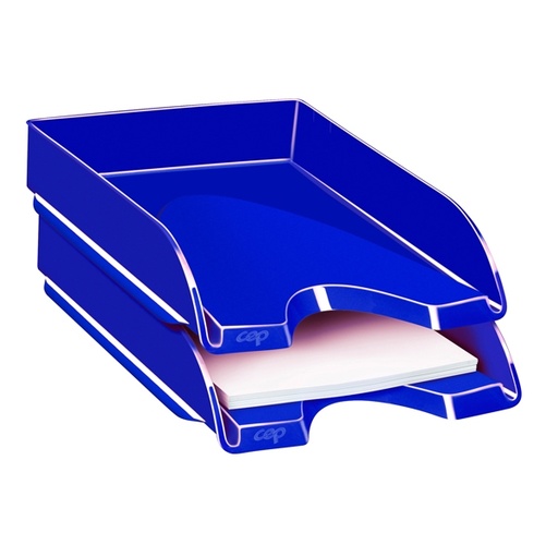 [D72346] Vaschetta portacorrispondenza ProGloss 200+G blu oceano CEP