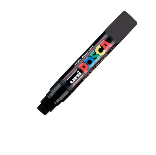 [D72582] Marcatore UNI POSCA PC17K p.scalpello 15mm nero UNI MITSUBISHI